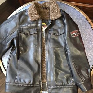 Boys helicopter patrol team